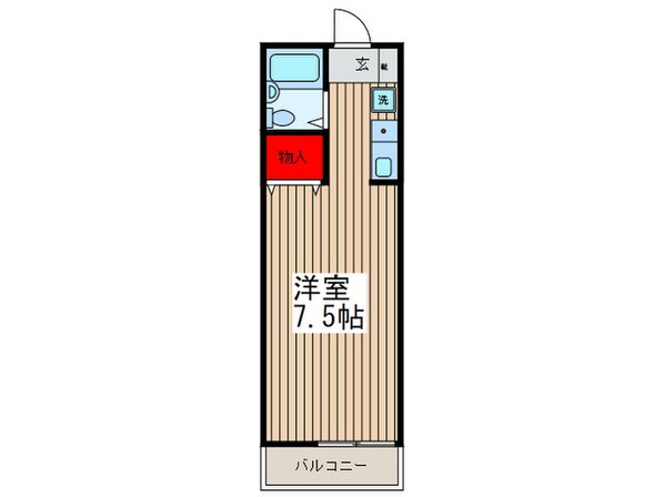 ベルメゾンＴＴ　Ａの物件間取画像